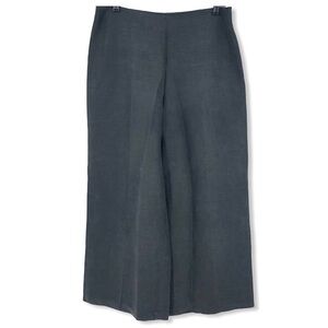 EILEEN FISHER Wide Leg Silk/Linen Blend Capris